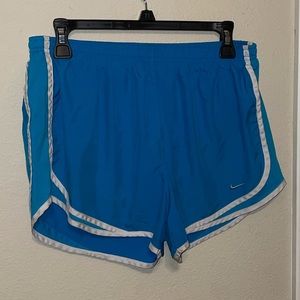 Dark teal blue Nike shorts